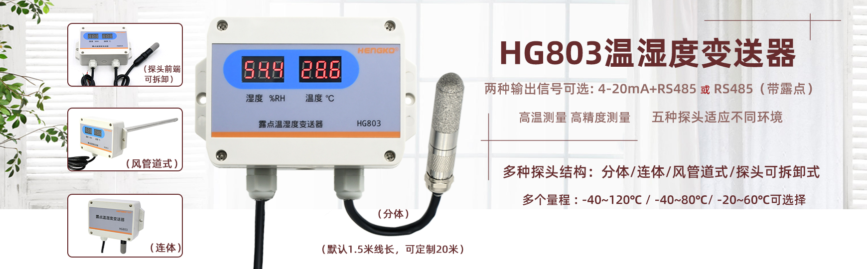 HG803溫濕度變送器